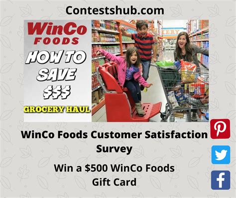 You can purchase a winco foods gift card at the customer service counter of any local winco foods location. Take Winco Foods Customer Satisfaction Survey | Winco foods, Food gift cards, Customer satisfaction