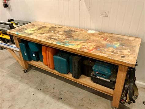 Build A Sturdy Workbench Diy For Knuckleheads