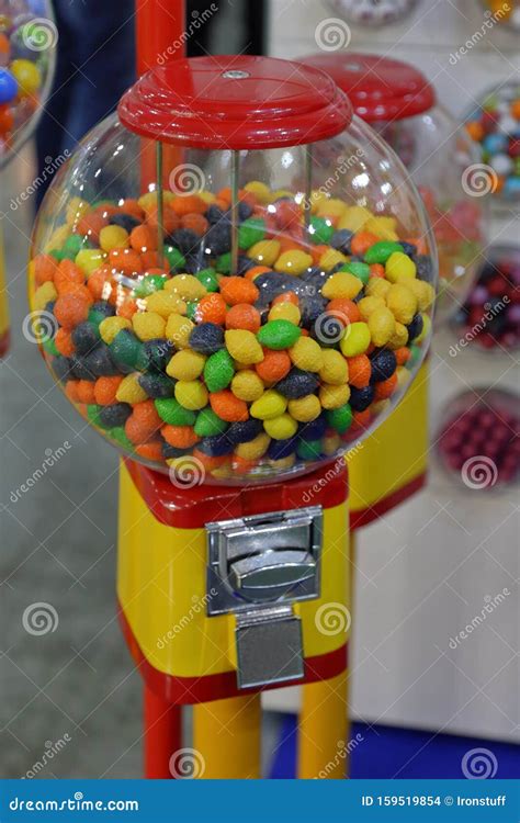 Bright Chewing Gum Vending Machine Stock Photo Image Of Bubble Treat