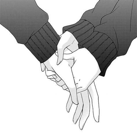 Anime Kids Holding Hands