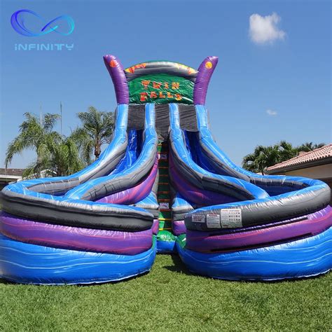 Giant Inflatable Slide Adults Inflatable Bounce House Water Slide