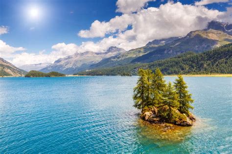 Sunny Day On The Lake Stock Photo Image Of Lake Scenery 101350042