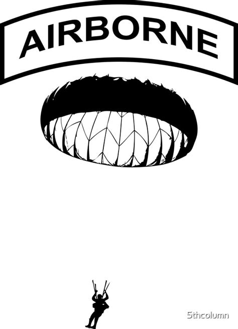 Airborne Paratrooper Jump By 5thcolumn Redbubble