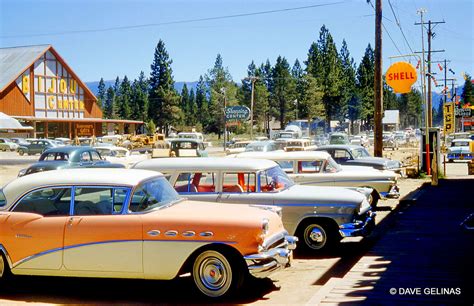 1950s American Automobile Culture 50 Color Photographs Of Classic