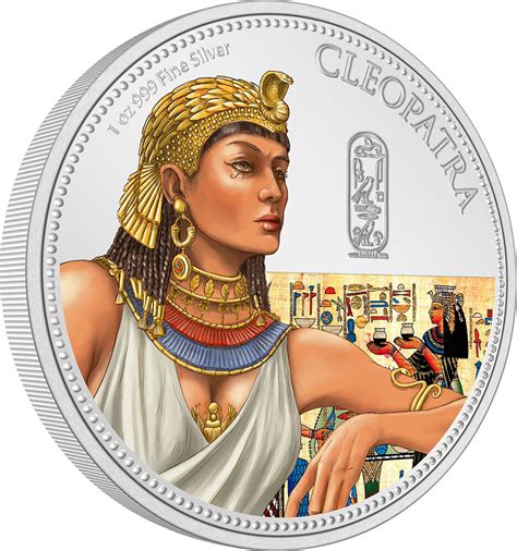 2 Dollars Cleopatra Women In History 1 Oz Silver Coin 2 Niue 2023