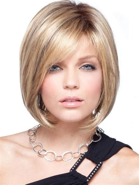 Fabulous Bob Lace Front Straight Women Hair Monofilament Wig Chin