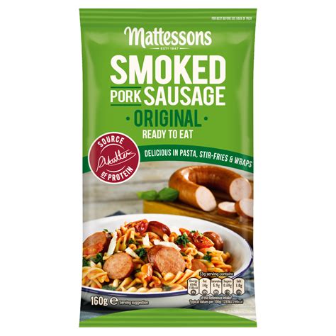 Mattessons Smoked Pork Sausage Original 160g