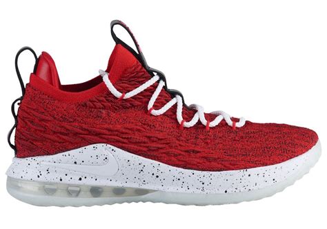 Shop every colorway of the lebron 15 below! Nike LeBron 15 Low University Red Release Date - Sneaker ...