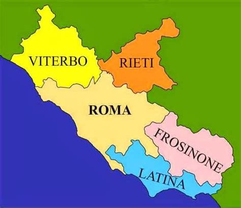 Geografia Mapa Da ItÁlia RegiÕes E ProvÍncias Italianas