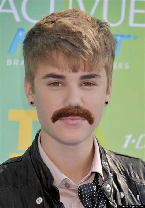 9 More Mustaches Justin Bieber Couldnt Pull Off Other Than His Own