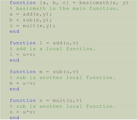 Using Functions In Matlab Pleasemilo