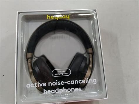 Heyday Active Noise Cancelling Bluetooth Wireless Over Ear Headphones