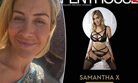 Samantha X Shares Sizzling Lingerie Throwback Of Penthouse Cover Daily Mail Online