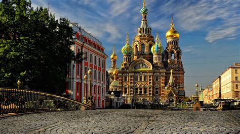 Church Of The Savior On Blood Russia Saint Petersburg Hd Travel