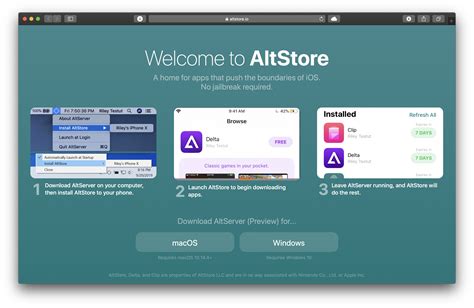 And also the jailbreak tweaks, themes, games, etc. AltStore is an iOS App Store alternative that doesn't ...