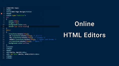 10 Best Free Online HTML Editors - OnAirCode