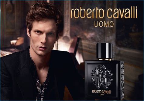 Una donna dalla grazia felina, con l'energia di una. Roberto Cavalli Uomo 2016 Fragrance Campaign