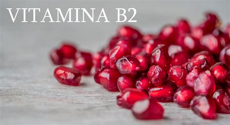 Vitamina B2 Nutrición Natural