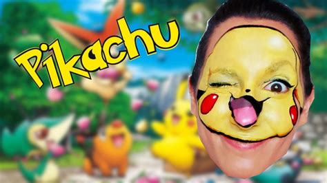 Pikachu Makeup Halloween Challenge 4 Youtube