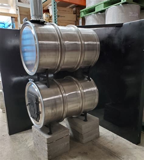 55 Gallon Used Stainless Steel Barrel Open Head Steel Barrel