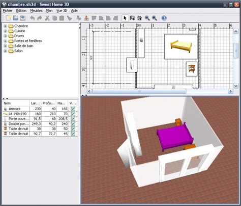 Logiciel pour créer une piece en 3d