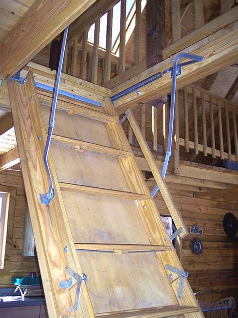 Make You Own Diy Loft Attic Stairs Ladder Pull Down Attic Loft Stairs