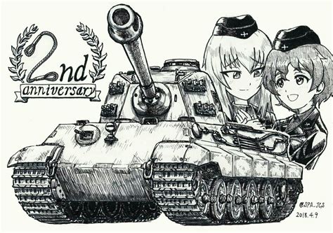 Pin De Tatsuno Mai Em Girls Und Panzer Anime