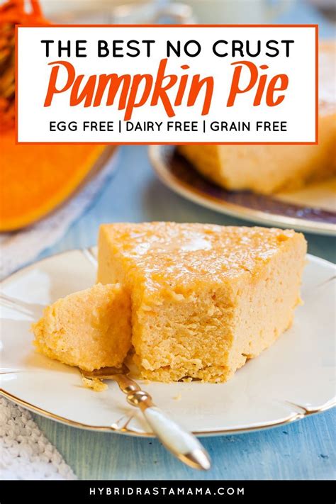 Lets Make The Best No Crust Pumpkin Pie This Simple Recipe Comes