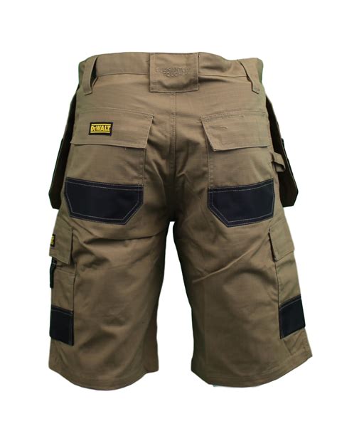 Mens Dewalt Work Utilitymulti Pocket Cargo Shorts Waist Sizes 32 34 36