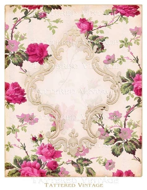 45 Victorian Rose Wallpaper