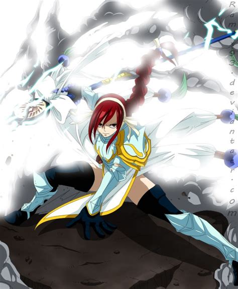 Erza Scarlet Lightning Empress Armor By Ramix93 On Deviantart Fairy