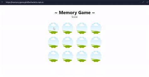 Deploying a next.js app to vercel. Memory Game - Hack Club