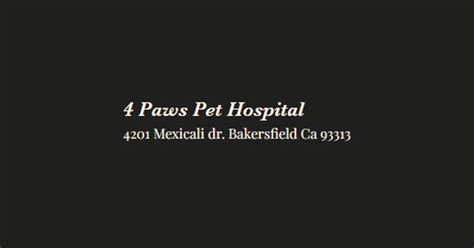 4 Paws Pet Hospital Promo Code — 50 Off In Apr 2024