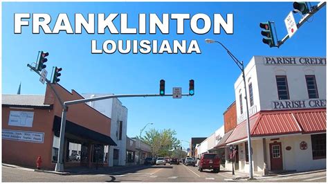Franklinton Louisiana Downtown Driving Tour Youtube