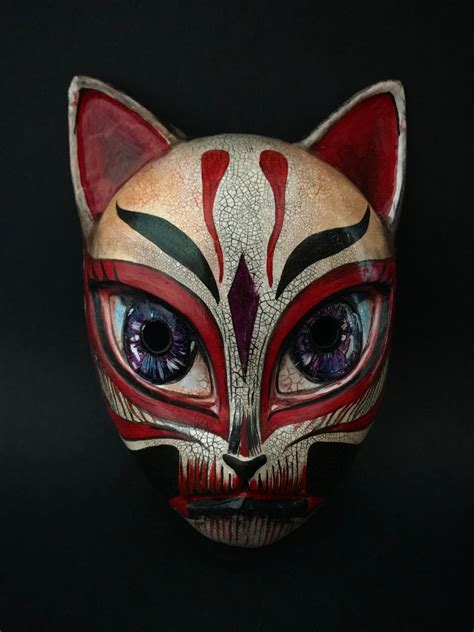 Red Kitsune Ruua Masks