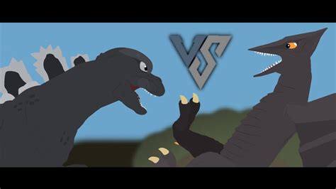 Godzilla Vs Gyaos Animation Stick Nodes Youtube