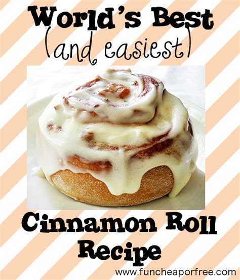 The Fun Cheap Or Free Queen Best Cinnamon Roll Recipeever And