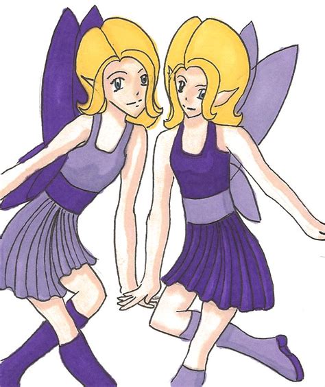 Gemini Fairies By Symphony Of The Soul On Deviantart