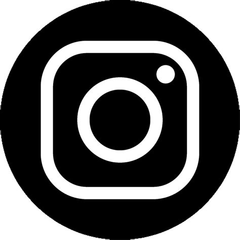 Instagram Logo Black Transparent Instagram Logo Black Png Png Images