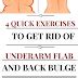 We did not find results for: 4 QUICK EXERCISES TO GET RID OF UNDERARM FLAB AND BACK BULGE IN LESS THAN 2 WEEKS | HEALTHYLIFE