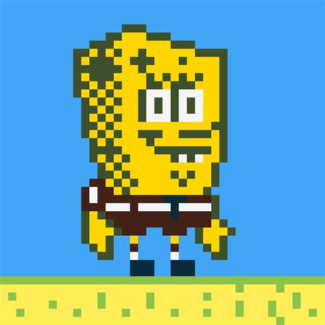 Spongebob Pixel Art Bit Sexiezpicz Web Porn