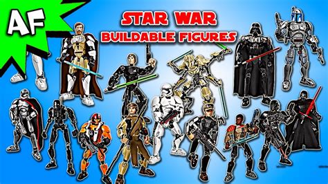 Every Lego Star Wars Buildable Figure Set Complete Collection Youtube