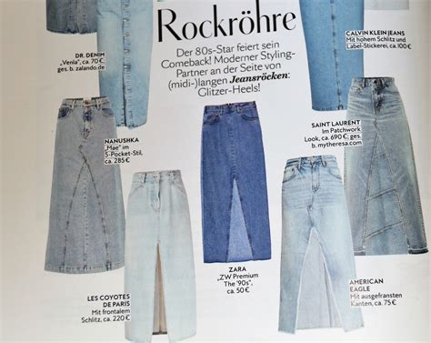 jeansröcke sind zurück tinaspinkfriday modeblog outfit inspiration in großer größe