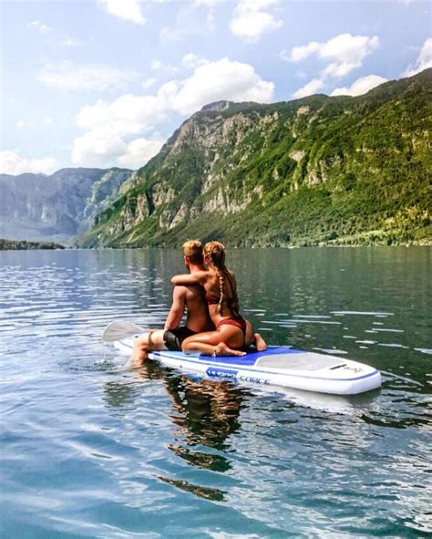Zažij to pravé dobrodružství on Instagram Jezero Bohinj Slovinsko