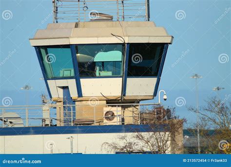 Air Traffic Control Tower At Dublin Airport Editorial Stock Image