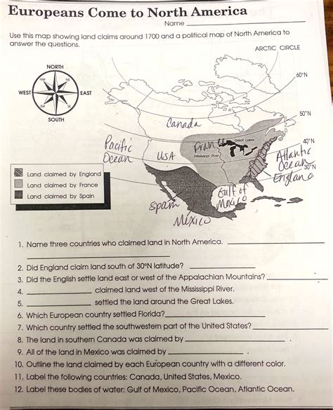 Monroe doctrine worksheet answer key