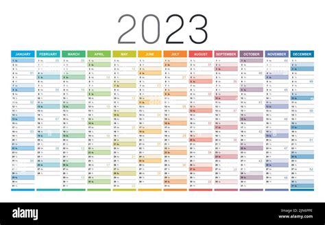 Numéro De Semaine 2023 Liste Dates Et Calendrier 2023 Avec Semaine Porn Sex Picture