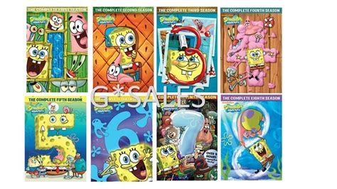 Spongebob Squarepants Series Complete Season 1 8 1 2 3 4