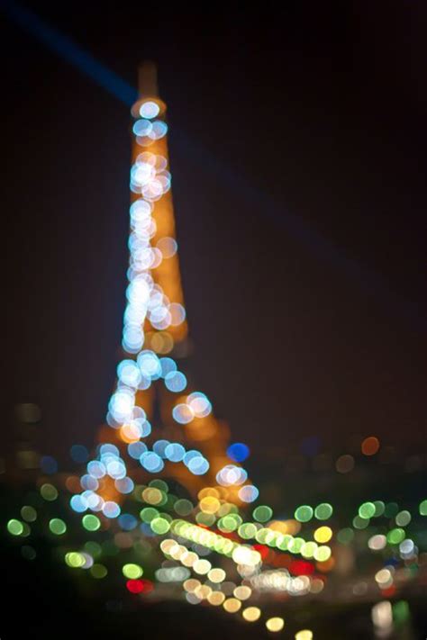 Paris Most Famous Bokeh By Vincent Montibus Eiffel Tower Art