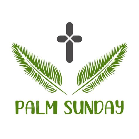 Palm Sunday Sunday Palm Best Palm Sunday Png And Vector With